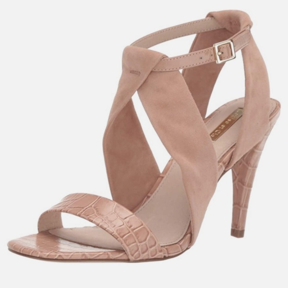 Louise et Cie Kalkin Demur Pink heels size 8